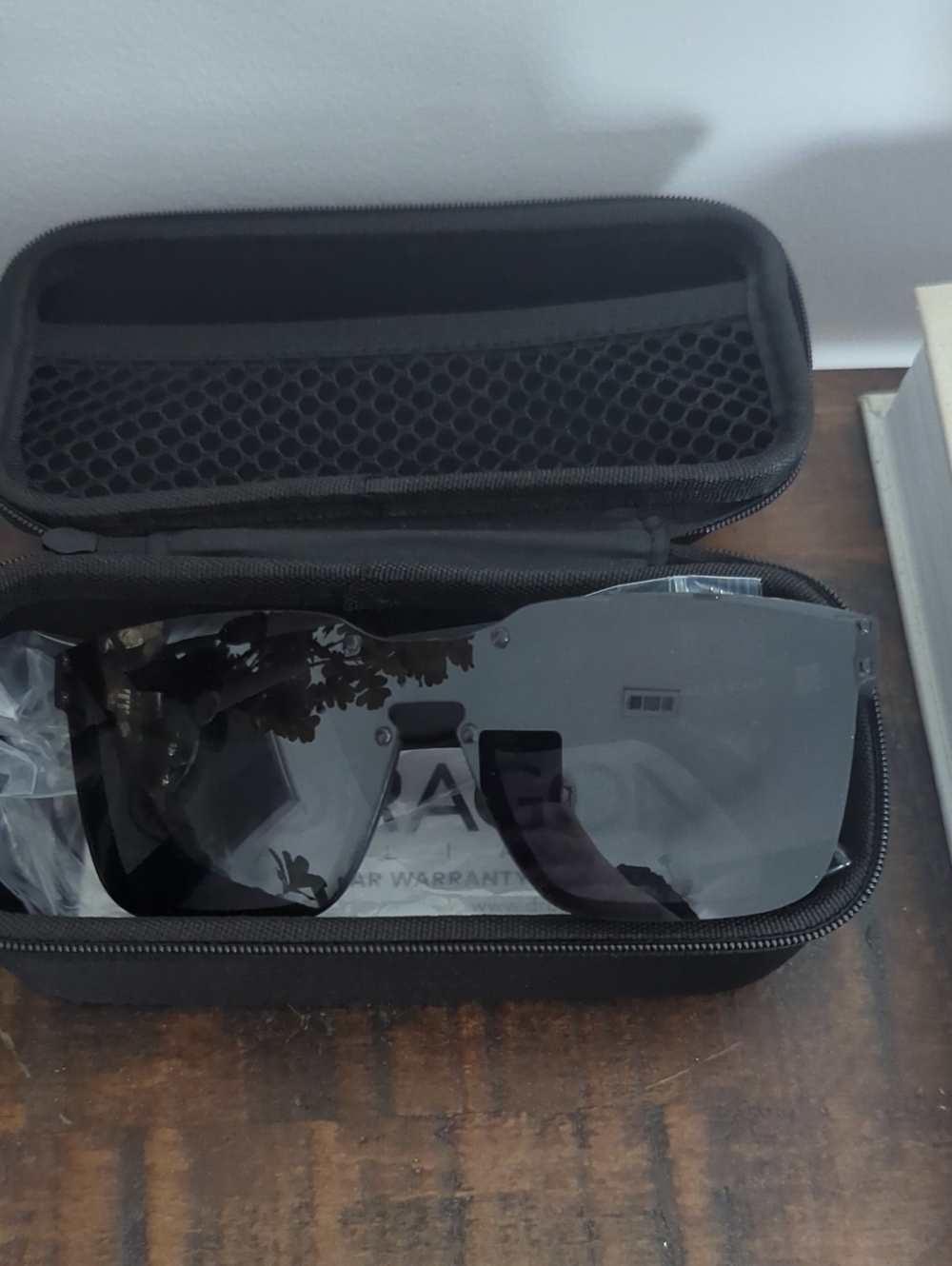 Like New Dragon Black VR Face Shield with Carry Case